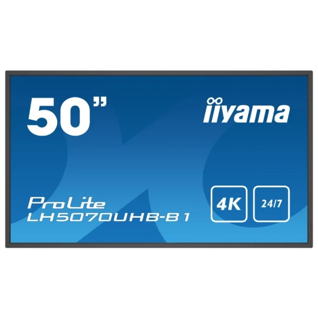 Monitor DigitalSignage iiyama ProLite LH5070UHB-B1 50